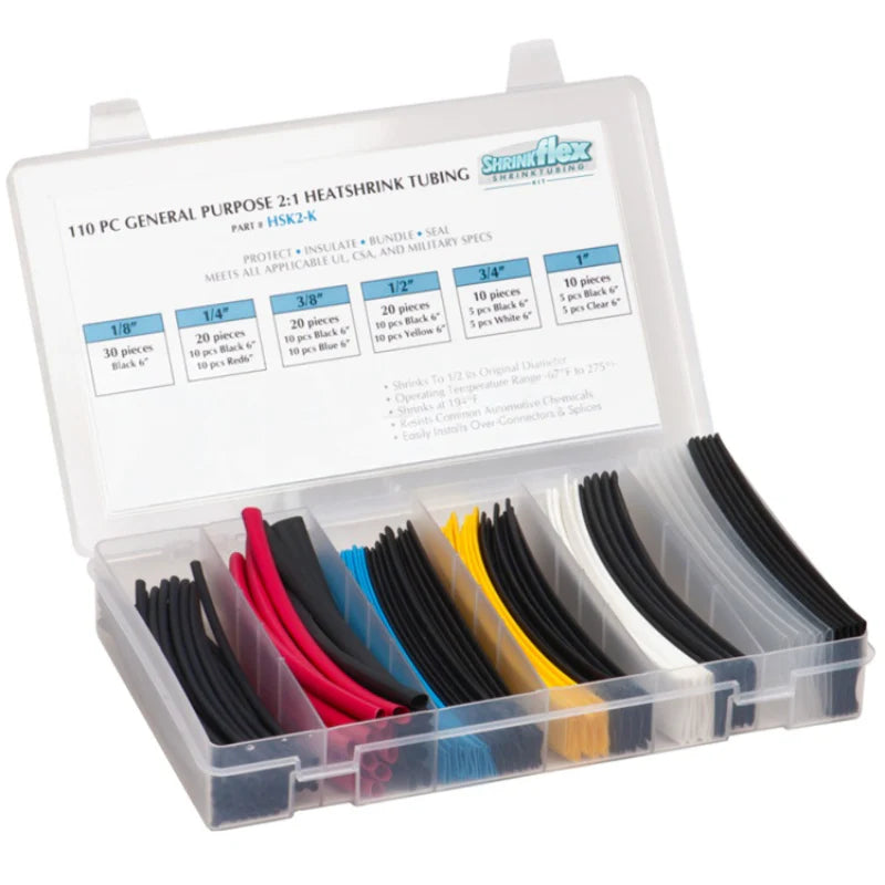 Assorted Heat Shrink Tubing Kits