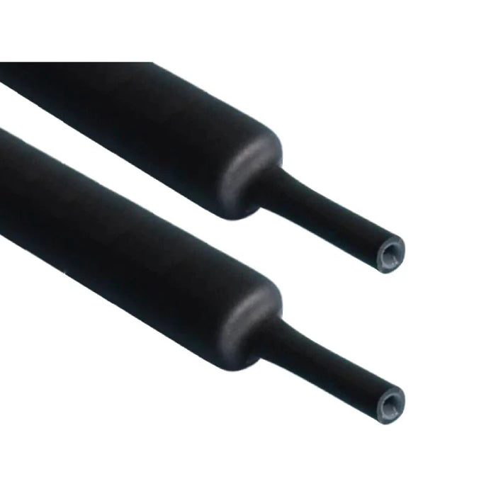 Heat Shrink Tubing - 1.5" (38mm) ID - 3:1 - Polyolefin - Heavy Wall Adhesive Lined - Black