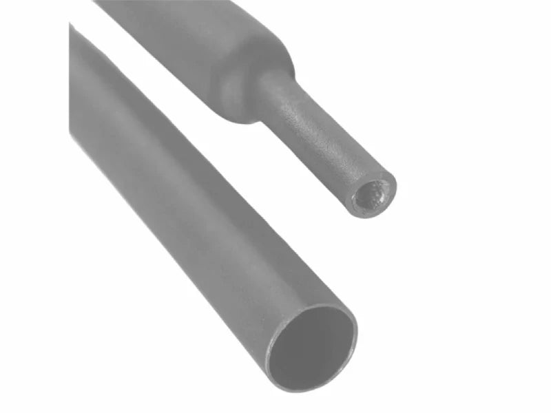 Heat Shrink Tubing - 1/4" ID - 2:1 Ratio - Dual Wall Adhesive Lined - Polyolefin - Flexible - Flame Retardant- Gray - M23053/4-201-8