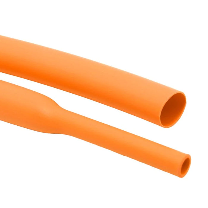 Heat Shrink Tubing - 1/4" ID - 2:1 - Polyolefin - EV High Voltage - Flame Retardant - Orange