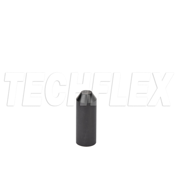 Shrinkflex® 2:1 Adhesive Lined Heatshrink End Cap - 1" Inch - Black