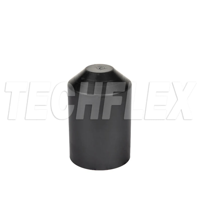 Shrinkflex® 2:1 Adhesive Lined Heatshrink End Cap- 3" - Black