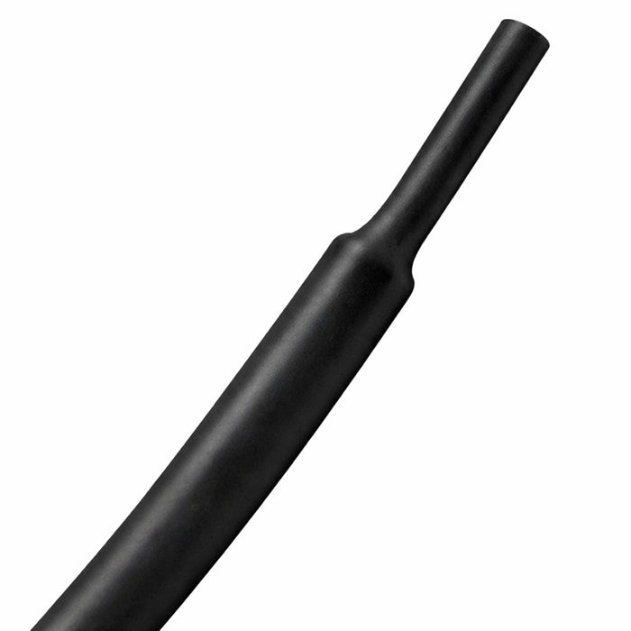 Diesel Resistant Heat Shrink Tubing - 1/8" ID - 2:1 - Single Wall- Flame Retardant - Black