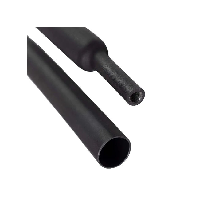 Heat Shrink Tubing - 3/8" ID - 3:1 Ratio - Dual Wall Adhesive Lined Polyolefin - Flexible - Flame Retardant - Black