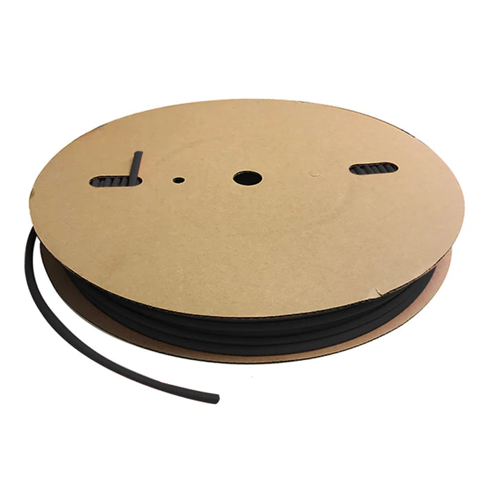 Heat Shrink Tubing - 1/2" ID - 2:1 Ratio - Single Wall Polyolefin - Flexible - Flame Retardant - Yellow/Green