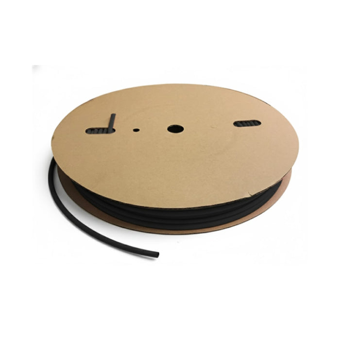 Diesel Resistant Heat Shrink Tubing - 1-1/2" ID - 2:1 - Single Wall- Flame Retardant - Black