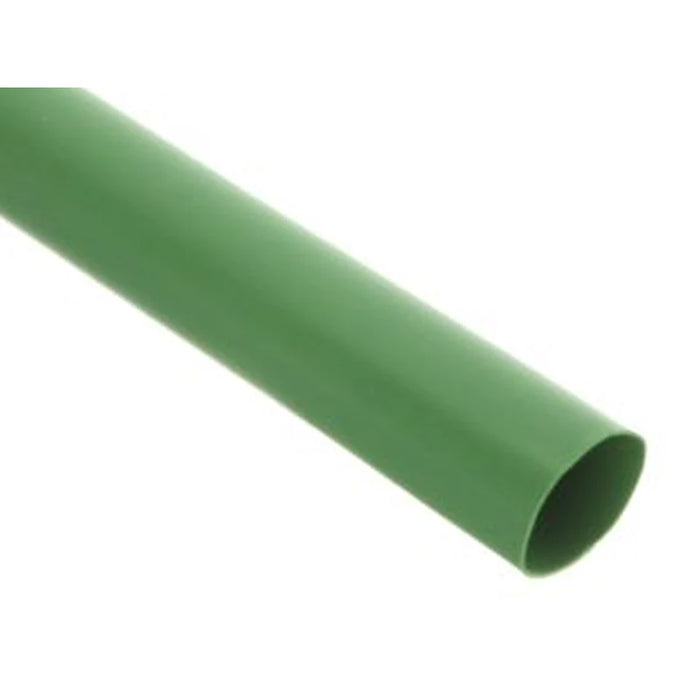 Heat Shrink Tubing - 1/4" ID - 3:1 Ratio - Single Wall Polyolefin - Flexible - Flame Retardant - Green - M23053/5-405-5