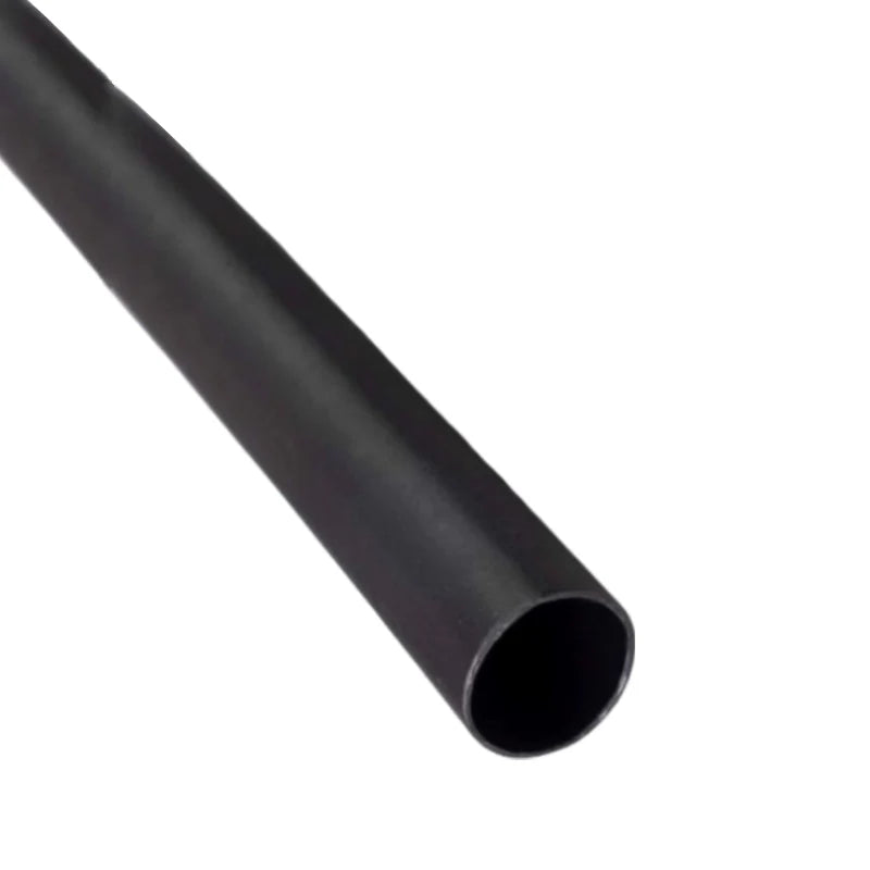 1.5 Inch I.D. BLACK Polyolefin Heat Shrink Tubing - 2:1 Ratio, 82 Ft (25m) Roll