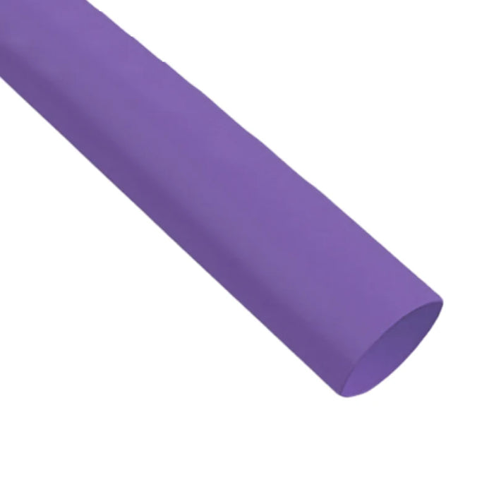 Heat Shrink Tubing - 3/32" ID - 3:1 Ratio - Single Wall Polyolefin - Flexible - Flame Retardant - Purple - M23053/5-402-7