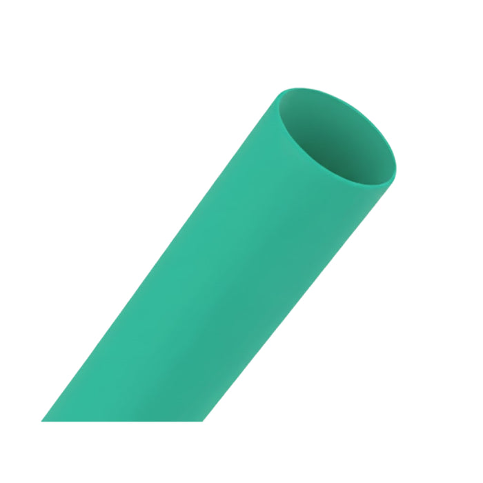 Heat Shrink Tubing - 3" ID - 2:1 Ratio - Single Wall Polyolefin - Flexible - Flame Retardant - Green