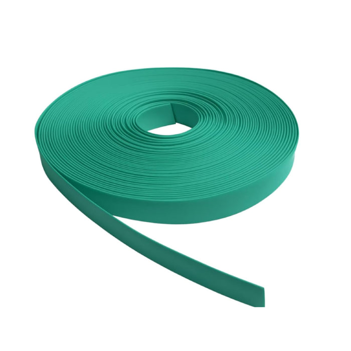 Heat Shrink Tubing - 1-1/4" ID - 2:1 Ratio - Single Wall Polyolefin - Flexible - Flame Retardant - Green