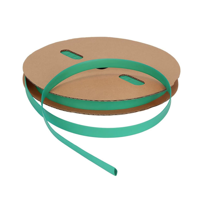 Heat Shrink Tubing - 2" ID - 3:1 Ratio - Single Wall Polyolefin - Flexible - Flame Retardant - Green