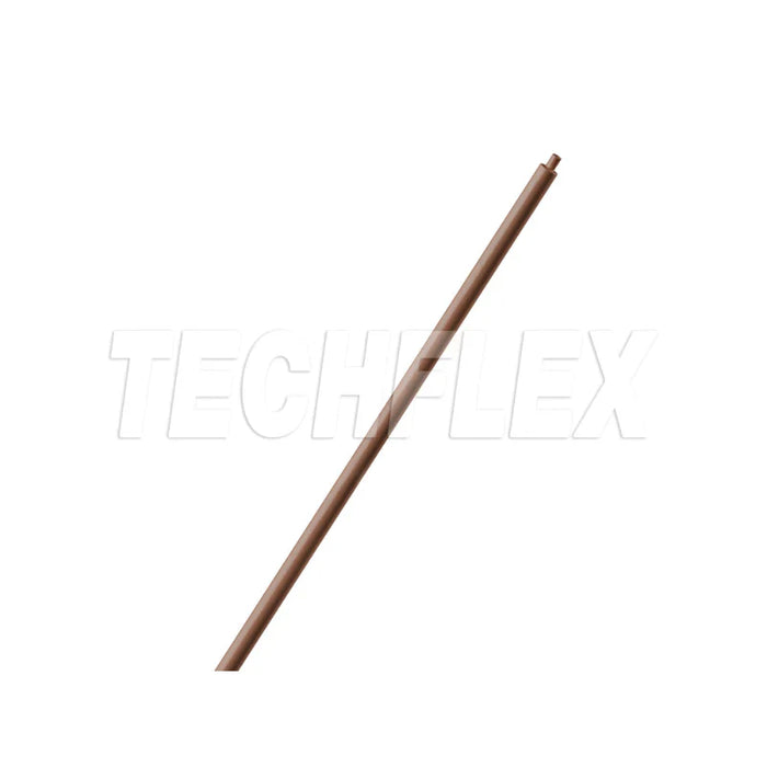 Heat Shrink Tubing - 3/64 "  ID - 2:1 Ratio - Single Wall Polyolefin - Brown