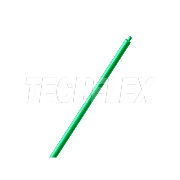 Heat Shrink Tubing - 1/16 " ID - 2:1 Ratio - Single Wall Polyolefin - Green