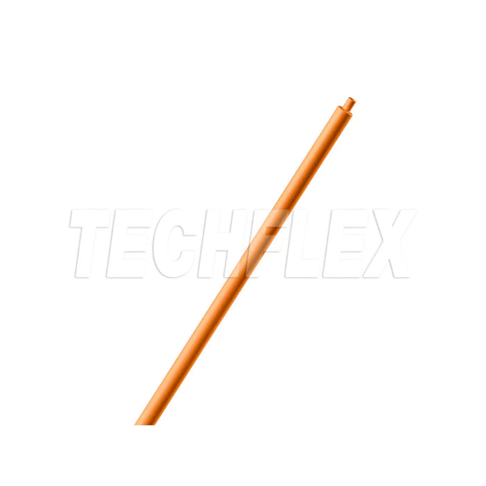 Heat Shrink Tubing - 1/16 " ID - 2:1 Ratio - Single Wall Polyolefin - Orange