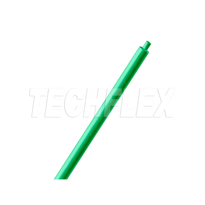 Heat Shrink Tubing - 1/8 " ID - 2:1 Ratio - Single Wall Polyolefin - Green