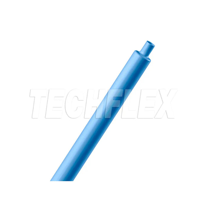 Heat Shrink Tubing - 3/16 " ID - 2:1 Ratio - Single Wall Polyolefin - Blue