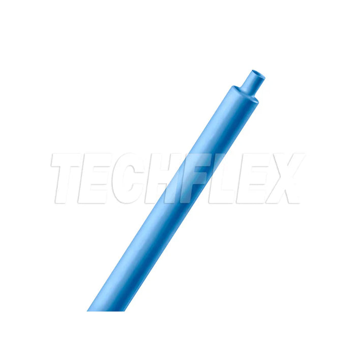 Heat Shrink Tubing - 1/4 " ID - 2:1 Ratio - Single Wall Polyolefin - Blue