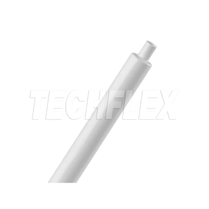 Heat Shrink Tubing - 3/16 " ID - 2:1 Ratio - Single Wall Polyolefin - White