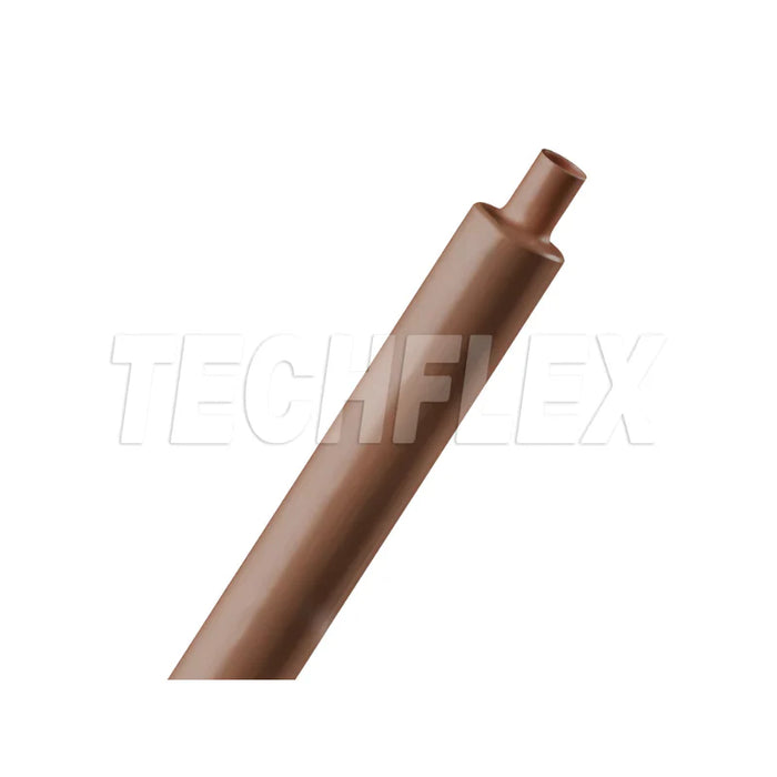 Heat Shrink Tubing - 1/2 " ID - 2:1 Ratio - Single Wall Polyolefin - Brown