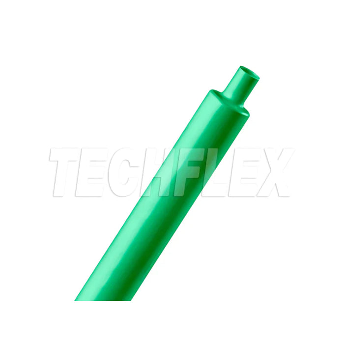 Heat Shrink Tubing - 1/2 " ID - 2:1 Ratio - Single Wall Polyolefin - Green