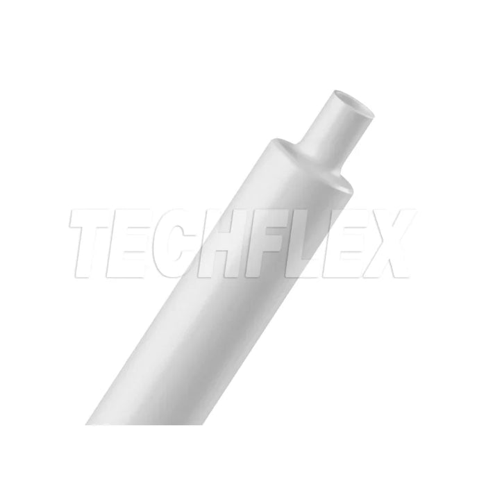 Heat Shrink Tubing - 1 " ID - 2:1 Ratio - Single Wall Polyolefin - White