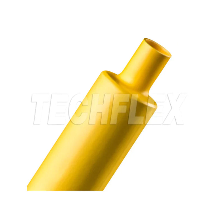 Heat Shrink Tubing - 1-1/2 " ID - 2:1 Ratio - Single Wall Polyolefin - Yellow