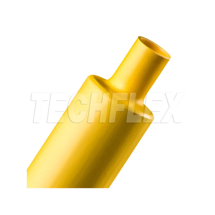 Heat Shrink Tubing - 3 " ID - 2:1 Ratio - Single Wall Polyolefin - Yellow