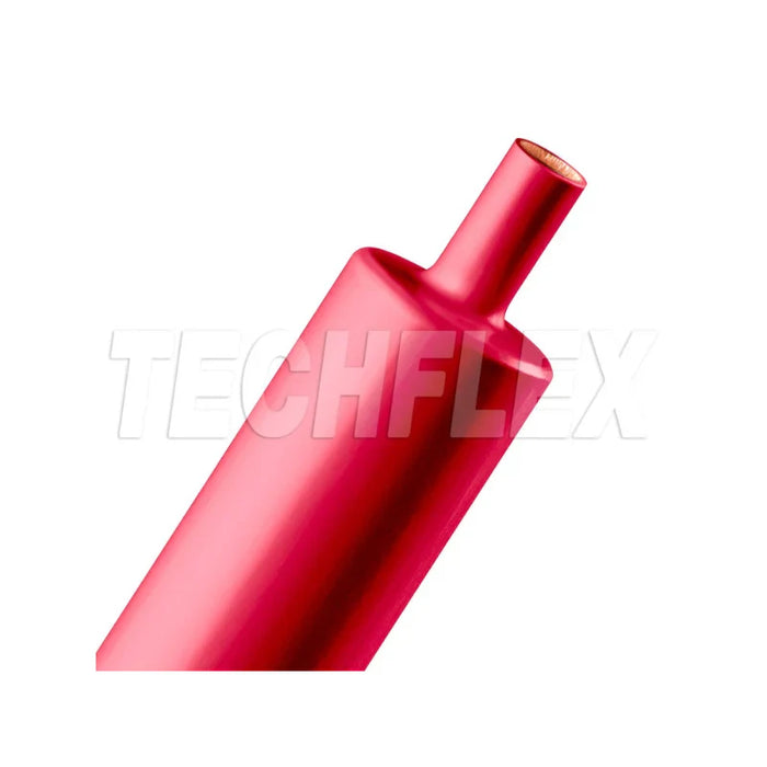 Heat Shrink Tubing - 1-1/2" ID - 3:1 Ratio - Dual Wall Adhesive Polyolefin - Flexible - Flame Retardant - Red - M23053/4