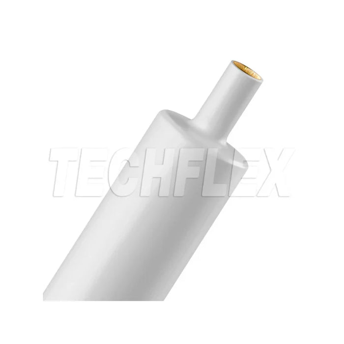 Heat Shrink Tubing - 1-1/2" ID - 3:1 Ratio - Dual Wall Adhesive Polyolefin - Flexible - Flame Retardant - White - M23053/4