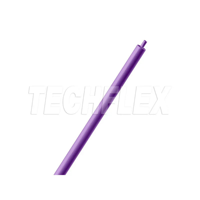 Heat Shrink Tubing - 1/8 " ID - Single Wall Polyolefin - 3:1 Ratio - Purple