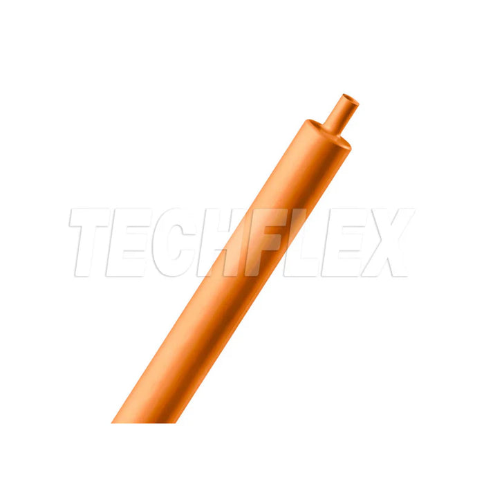 Heat Shrink Tubing - 3/8 " ID - Single Wall Polyolefin - 3:1 Ratio - Orange