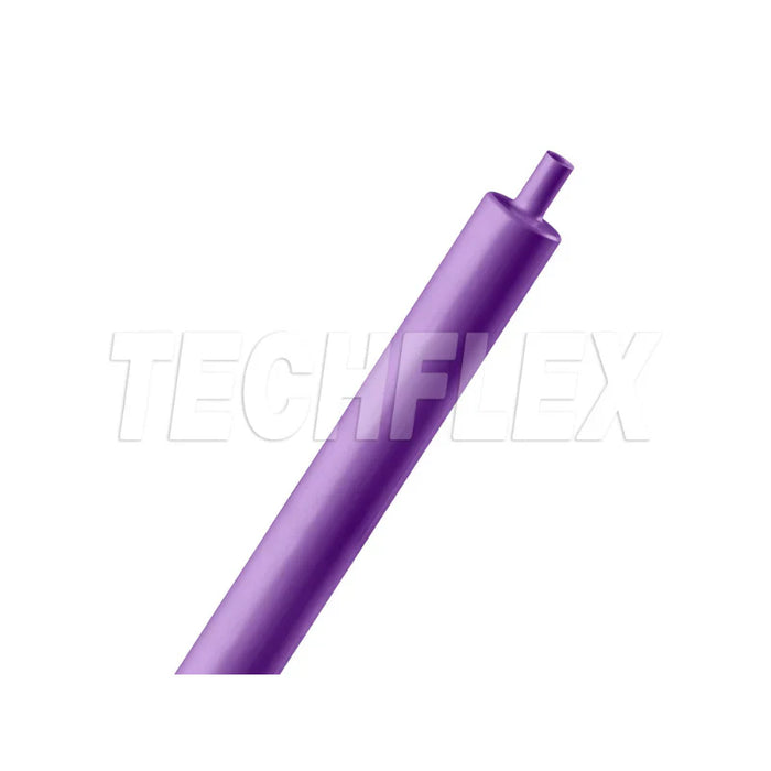 Heat Shrink Tubing - 3/8 " ID - Single Wall Polyolefin - 3:1 Ratio - Purple