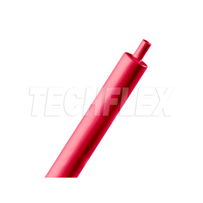 Heat Shrink Tubing - 1/2 " ID - Single Wall Polyolefin - 3:1 Ratio - Red