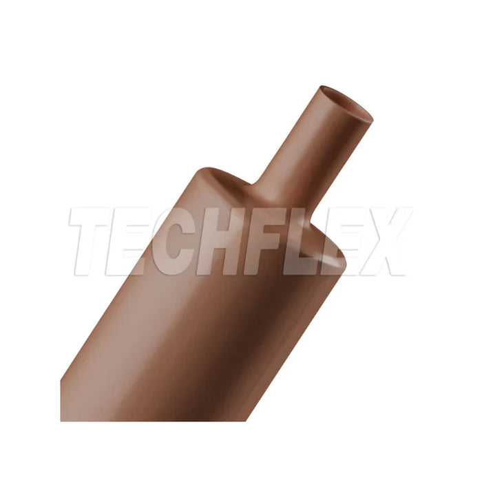 Heat Shrink Tubing - 2 " ID - Single Wall Polyolefin - 3:1 Ratio - Brown