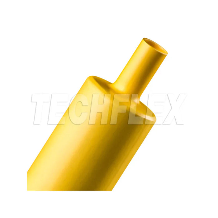 Heat Shrink Tubing - 2 " ID - Single Wall Polyolefin - 3:1 Ratio - Yellow