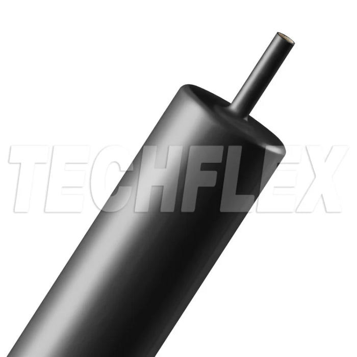 Heat Shrink Tubing - 1-3/8" ID - 6:1 Ratio - Dual Wall Polyolefin - Flexible - Black