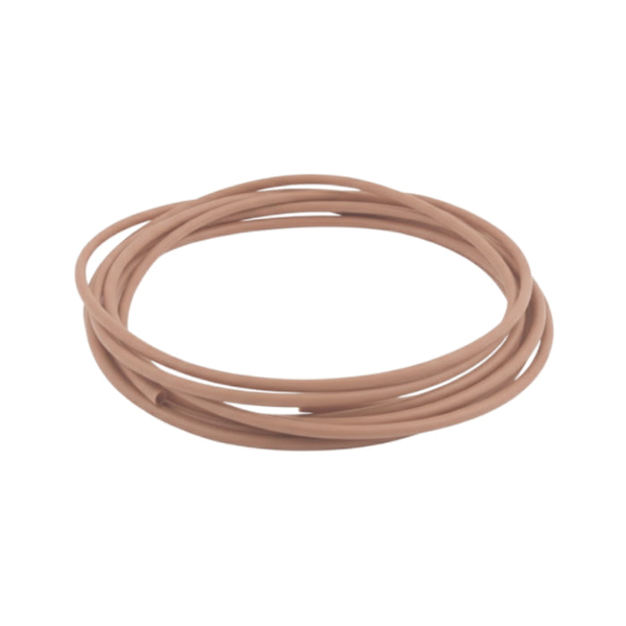 Heat Shrink Tubing - 1/8" ID - 2:1 Ratio - Single Wall Polyolefin - Flexible - Flame Retardant - Brown