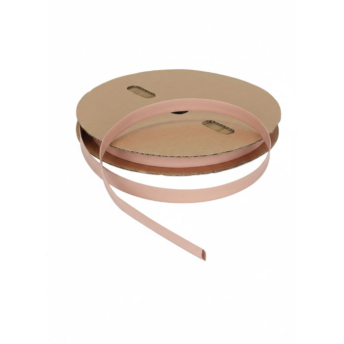 Heat Shrink Tubing - 1/2" ID - 2:1 Ratio - Single Wall Polyolefin - Flexible - Flame Retardant - Brown