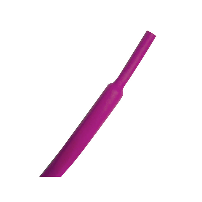 Heat Shrink Tubing - 1-1/4" ID - 2:1 Ratio - Single Wall Polyolefin - Flexible - Flame Retardant - Purple