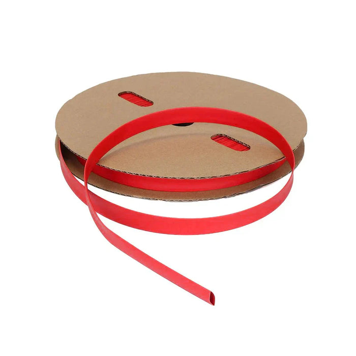 Heat Shrink Tubing - 2" ID - 3:1 Ratio - Single Wall Polyolefin - Flexible - Flame Retardant - Red - M23053/5