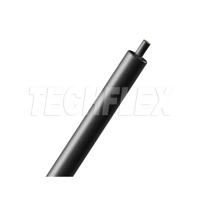 Heat Shrink Tubing - 1/2" ID - 3:1 Ratio - Dual Wall Adhesive Polyolefin - Flexible - Flame Retardant - Black - M23053/4