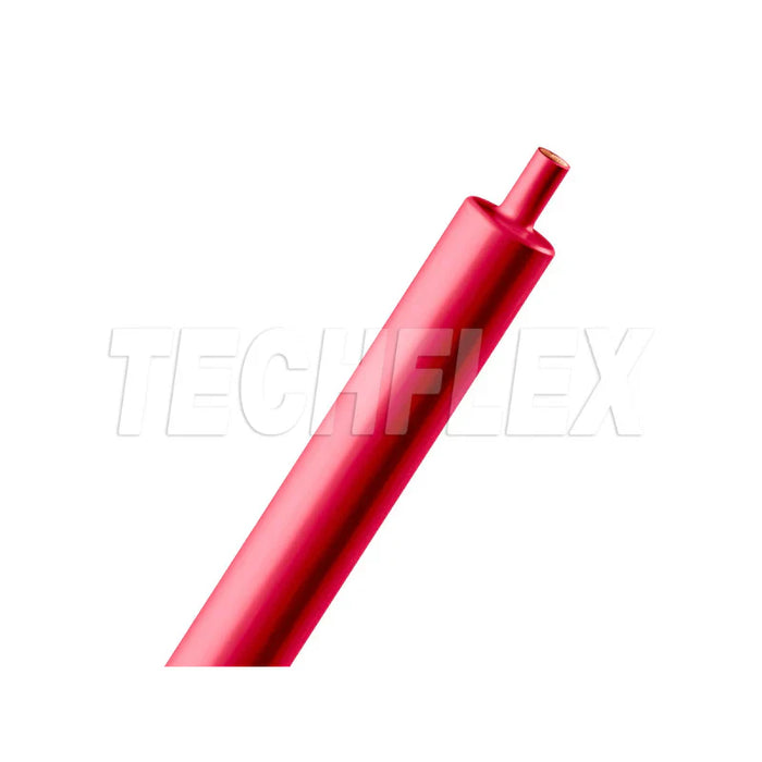 Heat Shrink Tubing - 1/2" ID - 3:1 Ratio - Dual Wall Adhesive Polyolefin - Flexible - Flame Retardant - Red - M23053/4