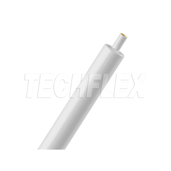 Heat Shrink Tubing - 1/2" ID - 3:1 Ratio - Dual Wall Adhesive Polyolefin - Flexible - Flame Retardant - White - M23053/4