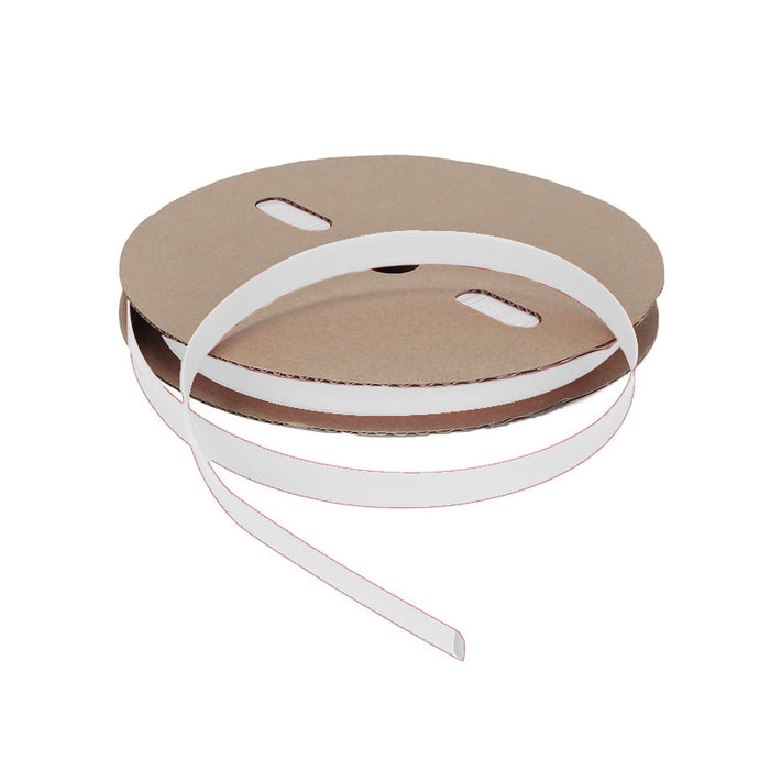 Heat Shrink Tubing - 1-1/4" ID - 3:1 Ratio - Single Wall Polyolefin - Flexible - Flame Retardant - White